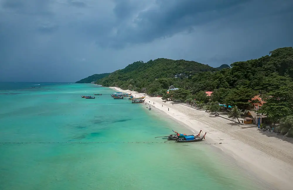 Outrigger adds to growing Thailand portfolio with prime beachfront resort on popular island 2 The beachfront location of the new Outrigger Phi Phi Island Resort in Thailand.