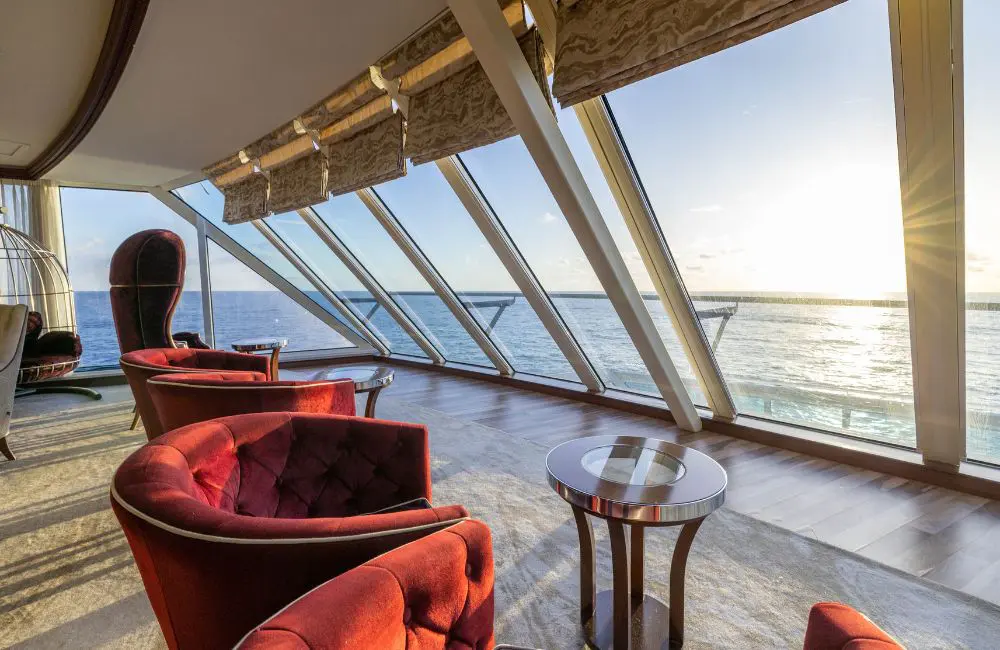 Ship review: Azamara Onward on its elevated entertainment and events 5 Sunrise from the Living Room