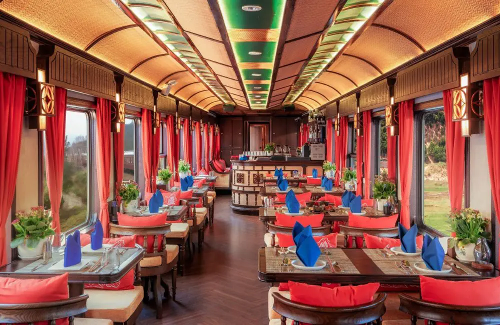 Rail meets sail: Golden Eagle to partner with Uniworld 2 The dining cart on the new Vietnam Express