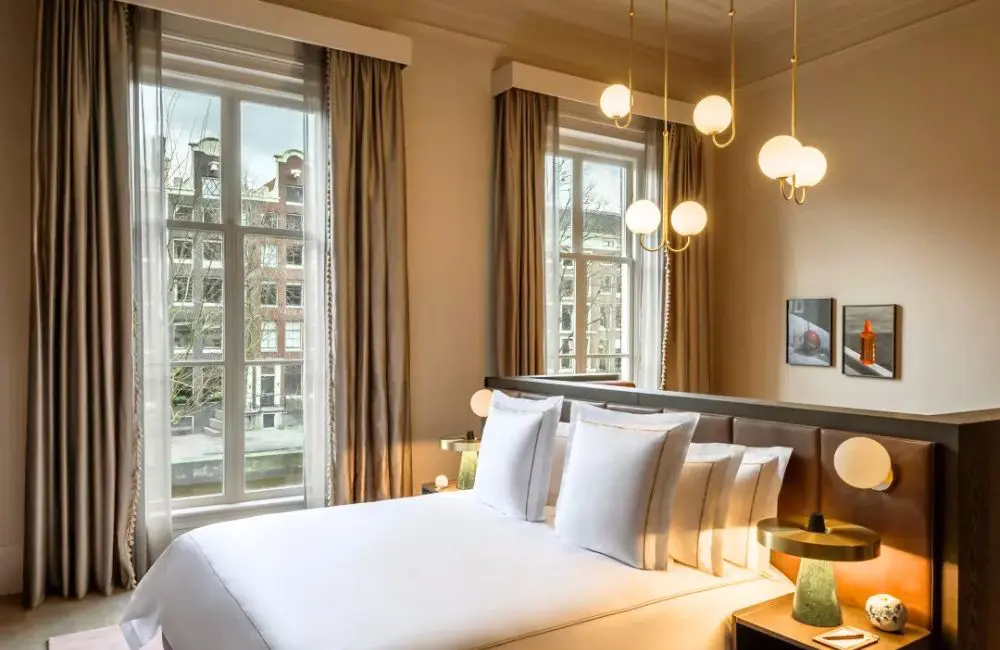 A decade in the making: Rosewood Amsterdam opens its doors in historic Palace of Justice 2 Many of the rooms and suites overlook the canal