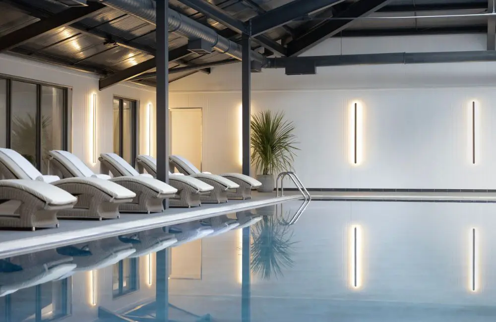 Scottish heritage estate Mar Hall reopens after $41 million renovation 4 The indoor swimming pool at Mar Hall