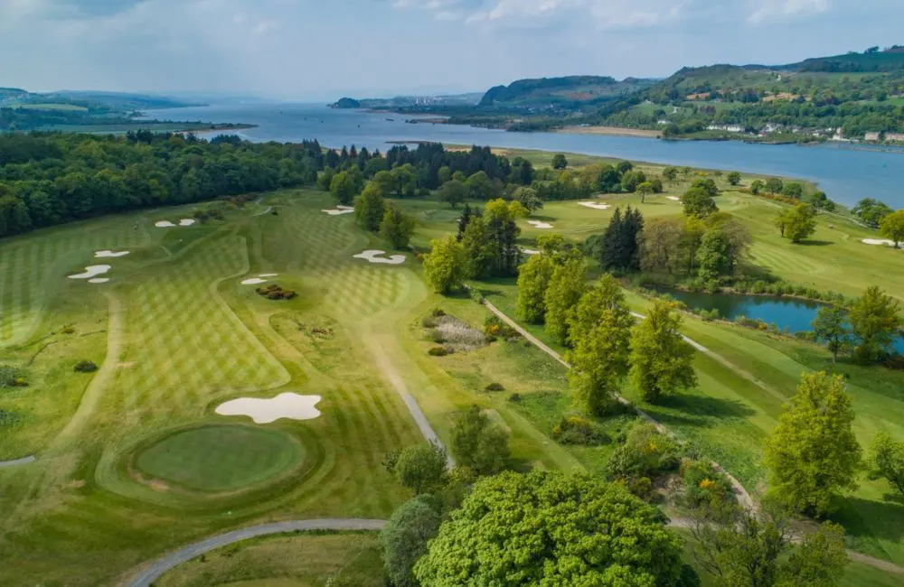 Scottish heritage estate Mar Hall reopens after $41 million renovation 5 The golf course at Mar Hall