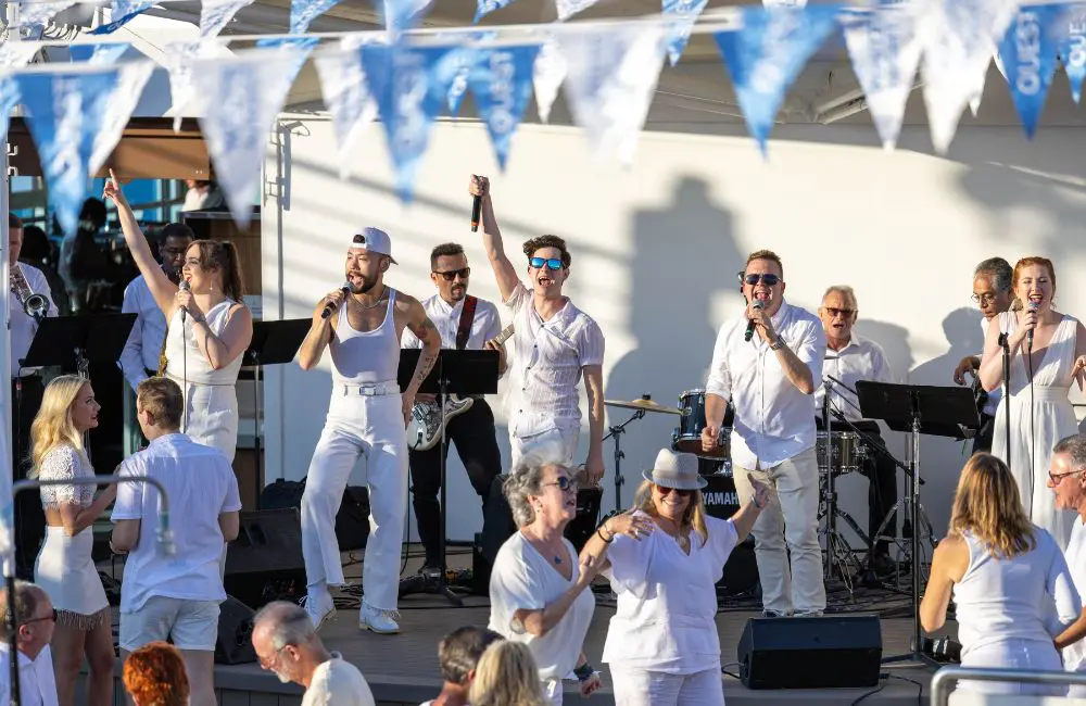 Decked out for summer 2025-26: Azamara cruises back Down Under with two ships 1 White party onboard Azamara Onward