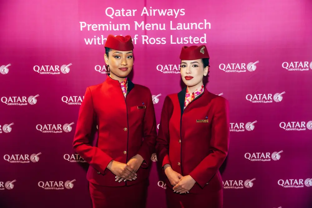 Taste test: Qatar Airways partners with Aussie chef Ross Lusted for new premium menu 1 Australian chef Ross Lusted is serving up a feast for Qatar Airways passengers.