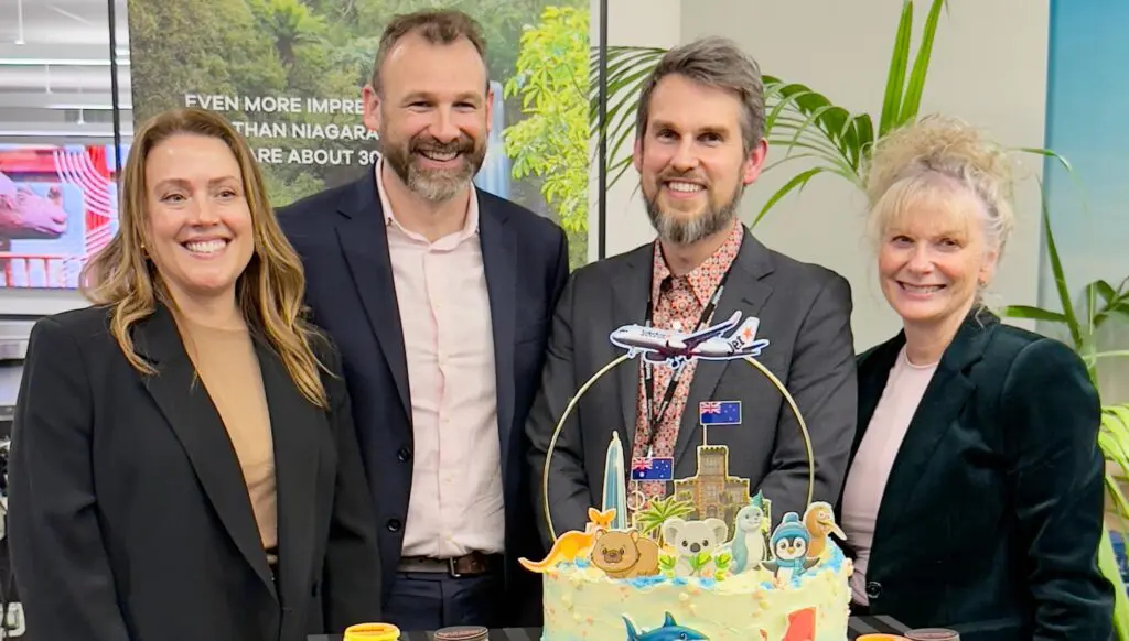 On location: Dunedin turns on the charm for inaugural Gold Coast flight