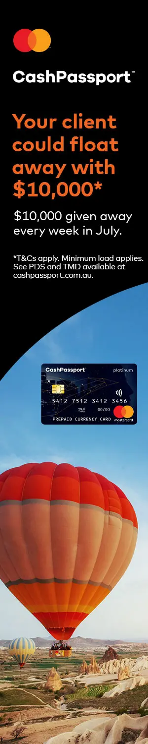 Mastercard Cash Passport $10K incentive