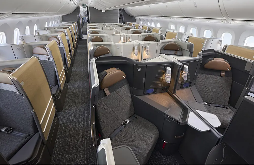 Flying just got an upgrade: American’s Australia-bound premium B787 aircraft debuts
