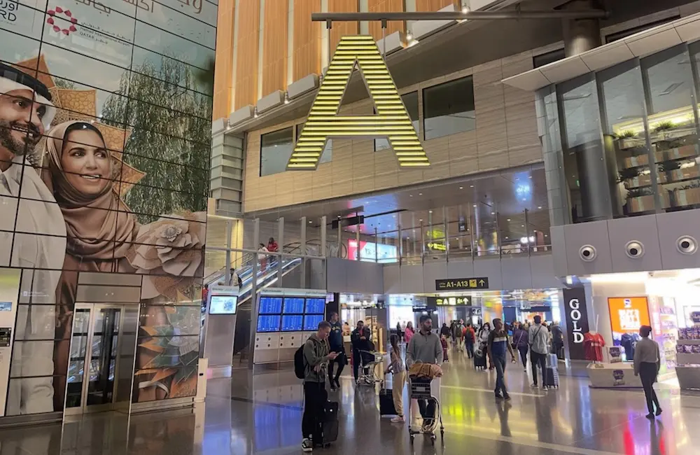 Middle East travel updates: Fragile ceasefire; Qantas flights diverted; EK reports "minimal disruptions" 3 Doha International Airport (Image Mark Harada).