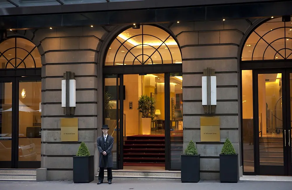 Paradox rebrands Radisson Blu Sydney as its first Australian hotel 2 The historic entrance at 27 O’Connell Street, soon to be rebranded as Paradox Sydney. The hotel will remain fully operational throughout the transition.