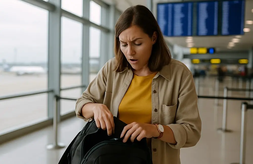 When your passport takes a separate trip: The Aussie Uber habit putting holidays at risk 1 Uber Airport panic in progress. She packed the snacks, the neck pillow, and even the book she won’t read—but the passport? Not so much.