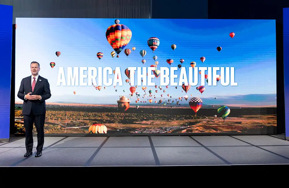 America the Beautiful: Brand USA's bold new global campaign counters funding uncertainty 3 Brand USA President & CEO Fred Dixon launches the new global campaign. Image: Brand USA