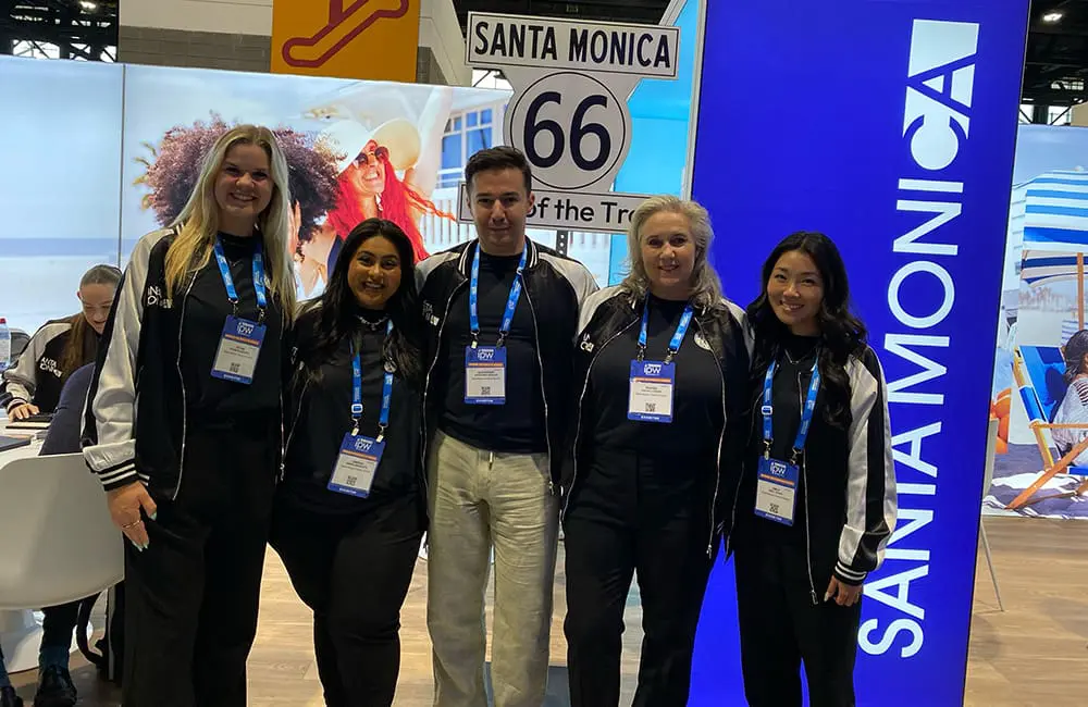 Party in the USA: IPW25 wraps in Chicago with second-largest ANZ contingent in attendance 5 Santa Monica Tourism team at IPW25. Image: Cassie Tannenberg