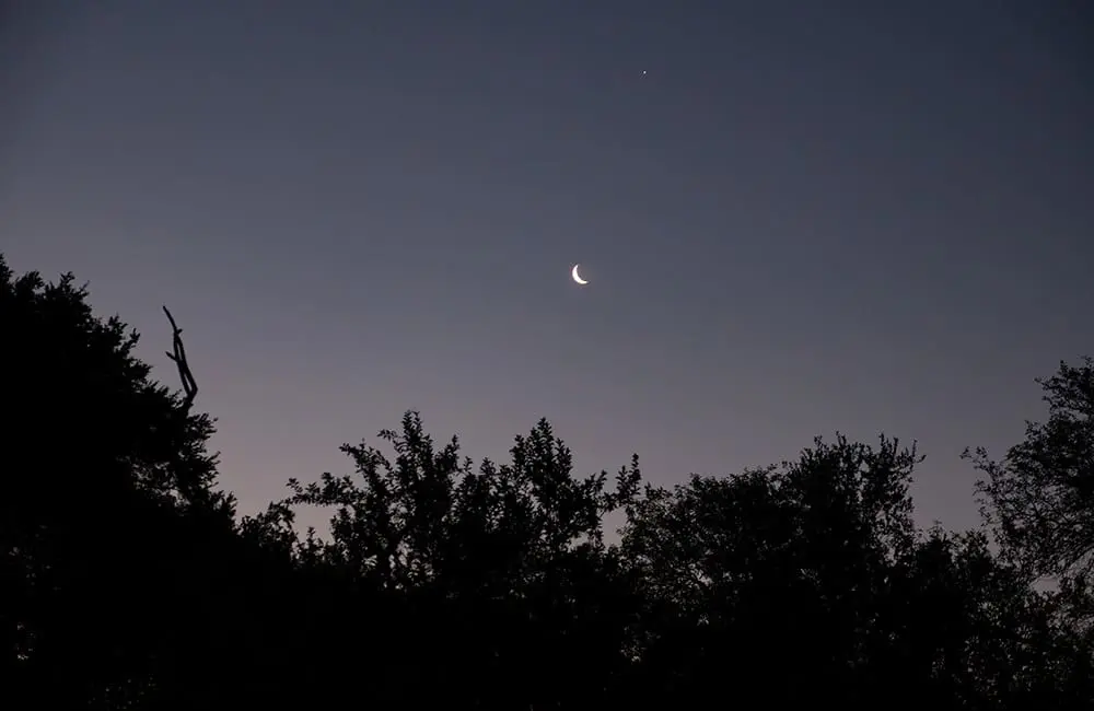 Intrepid reveals second 'Uncharted' mystery trip after 1K applicants applied for first round 2 Moon in night sky in Africa – Intrepid Travel Uncharted Expedition 2026