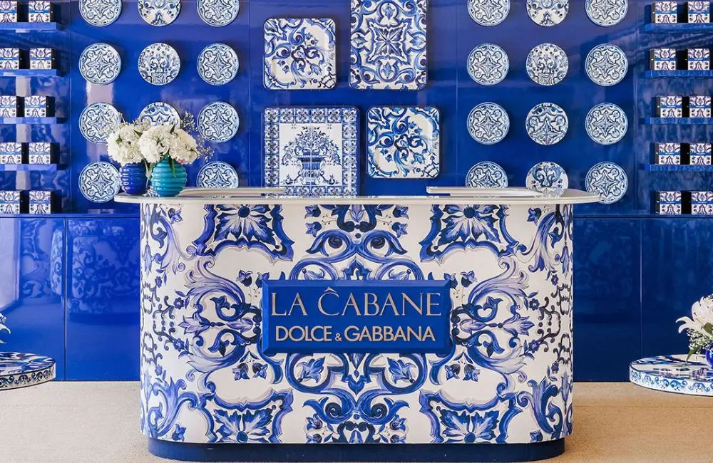 Dolce&Gabbana launches new series of European beach club takeovers 2 La Cabane Dolce&Gabbana takeover