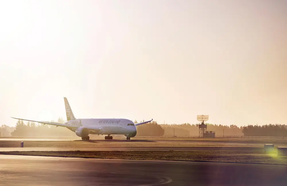 Air New Zealand aircraft.