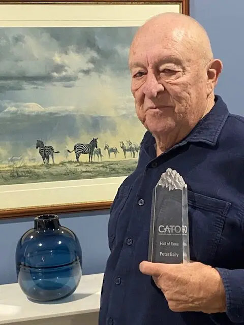 CATO hosts first summit and inaugural Hall of Fame ceremony 2 Peter Baily Hall of Fame Trophy June 25