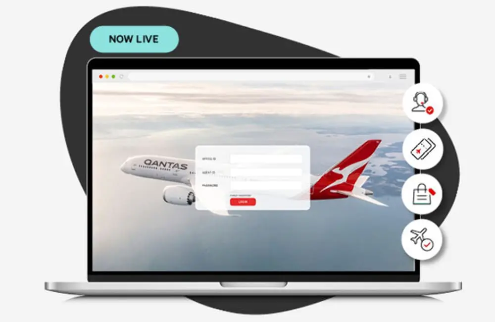Qantas moves to new global distribution model: What does it mean for agents? 2 Qantas NDC website laptop