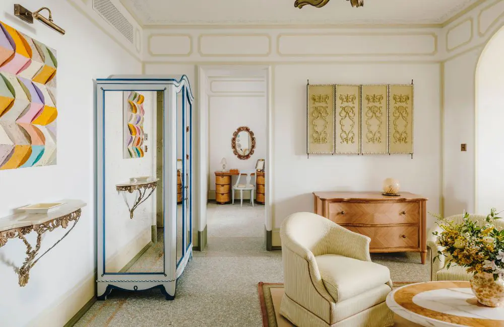 Belmond’s Portofino monastery hotel reopens with Italy’s first Dior spa and an exclusive private villa 1 Splendido, A Belmond Hotel, Riviera Suite living room