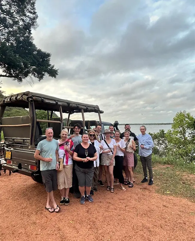 Luxury Travel Collection debuts immersion program in Sri Lanka 2 Shaun & Nikki Glading; Cassandra O'Bryan and Bowie Evans; Brenda Nash; Dani & Jarred Armstrong; Nicole & David Grant; Stacey & Jason Lyons; Barry Nash