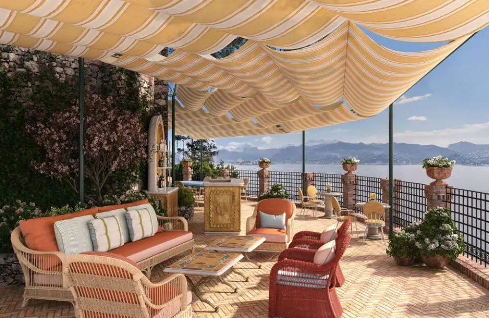 Belmond’s Portofino monastery hotel reopens with Italy’s first Dior spa and an exclusive private villa 4 Villa Beatrice terrace