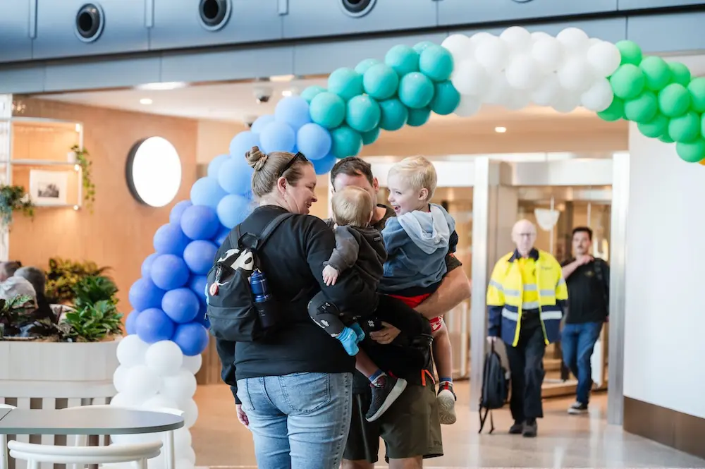 Newcastle Airport’s new arrivals terminal lands early; international flights next 2 Newcastle Airport's new Arrivals terminal is open.