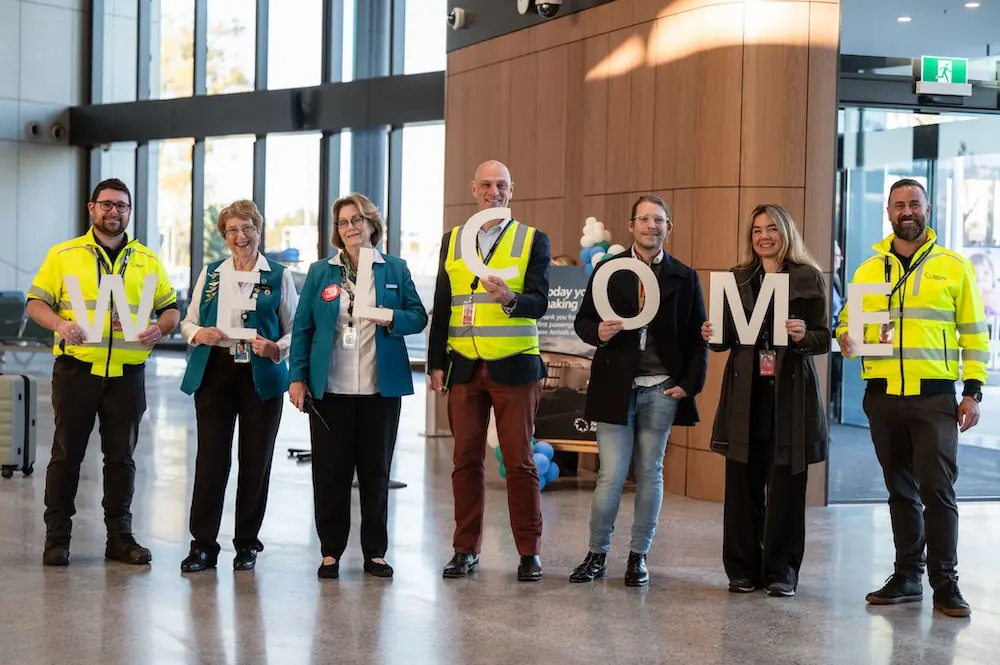 Newcastle Airport’s new arrivals terminal lands early; international flights next 1 Newcastle Airport's new Arrivals terminal is open.