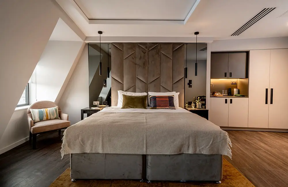 G’day UK! Aussie TFE Hotels beds down in UK market with first Adina properties in 2025 1 Studio Room King at The Hobson Cambridge by Adina. Image: TFE Hotels