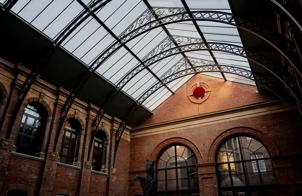 G’day UK! Aussie TFE Hotels beds down in UK market with first Adina properties in 2025 3 The glass-roofed courtyard at The Hobson Cambridge by Adina. Image: TFE Hotels