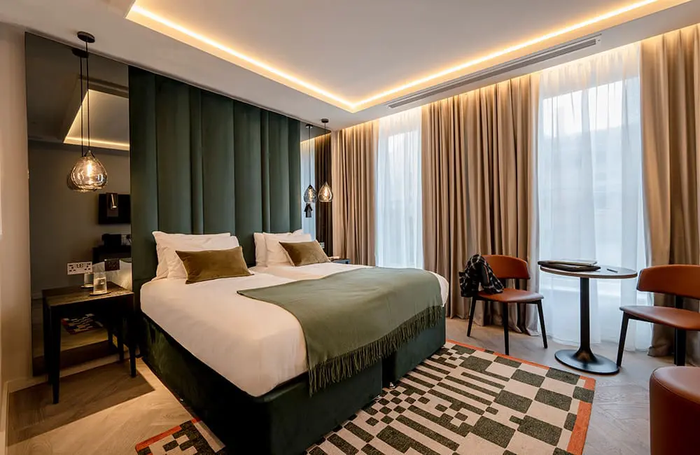 G’day UK! Aussie TFE Hotels beds down in UK market with first Adina properties in 2025 4 Studio Room King at The Wellington Glasgow by Adina. Image: TFE Hotels