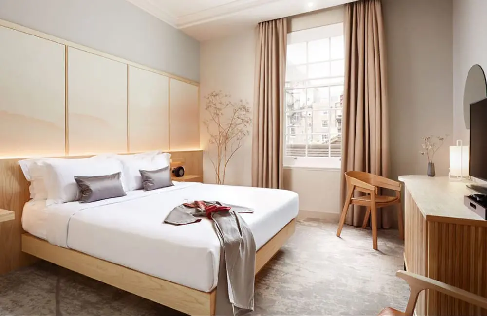 Hotel review: East meets West End at The Prince Akatoki, London, UK 2 Deluxe Room. Image: The Prince Akatoki London
