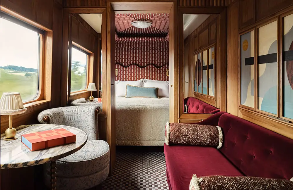 Belmond’s The Britannic Explorer rolls out as England & Wales' first-ever luxury sleeper train 4 The Britannic Explorer suite. Image: Belmond