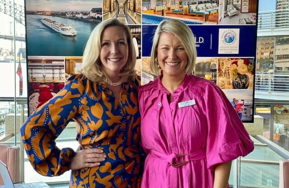 Uniworld's MD Alice Ager on what's next for the ultra-luxe river cruise line 2 Uniworld Global CEO Ellen Bettridge (left) and Alice Ager