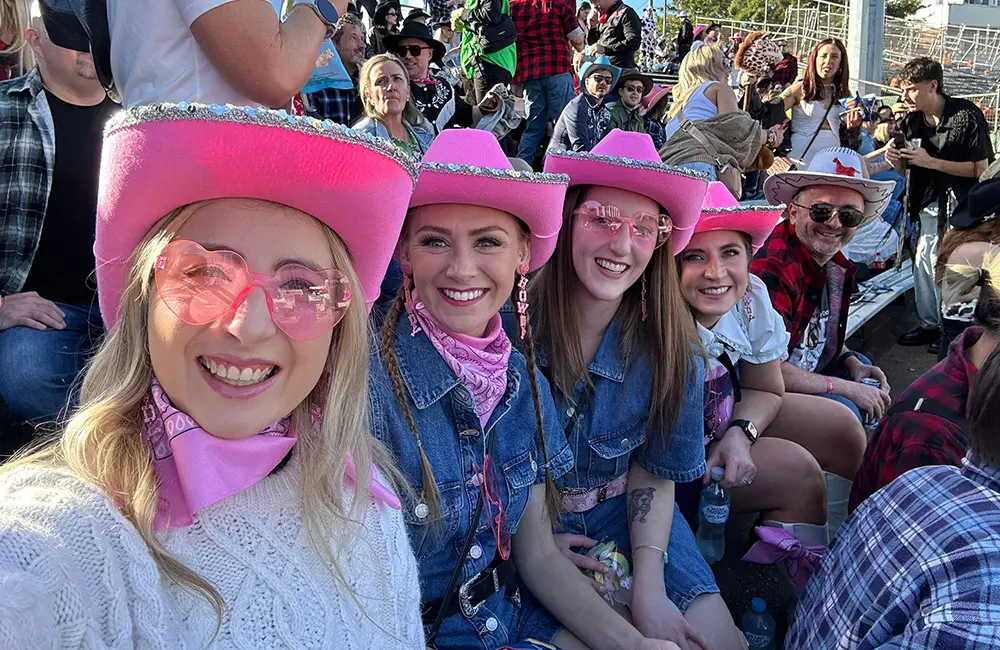 Karryon Top 10 stories of the week: Catch up on our most-wanted: Jul 11 6 Flight Centre team members at Flichella 2025 in cowgirl costumes.