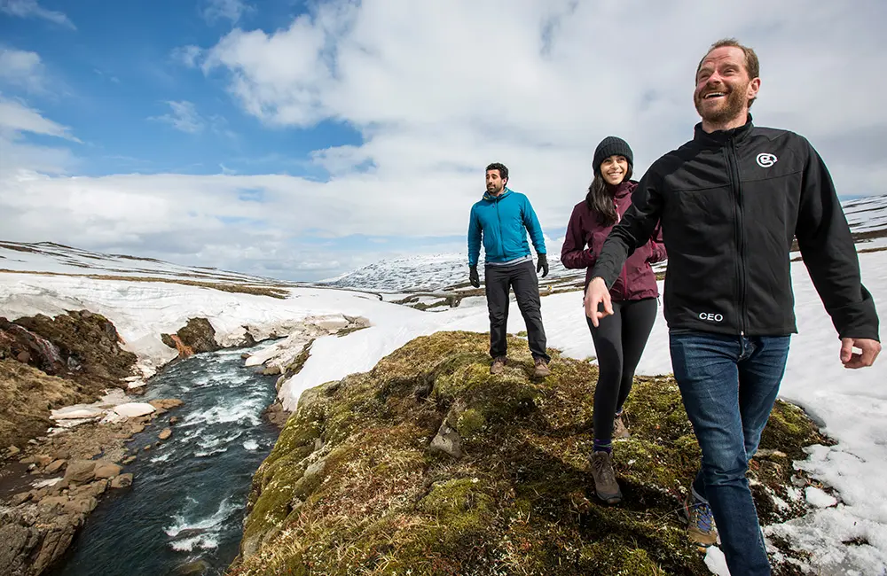 International tourism takes off: Global report card scores 5% surge in first half of 2025 4 G Adventures guide with travellers in Hofn, Iceland