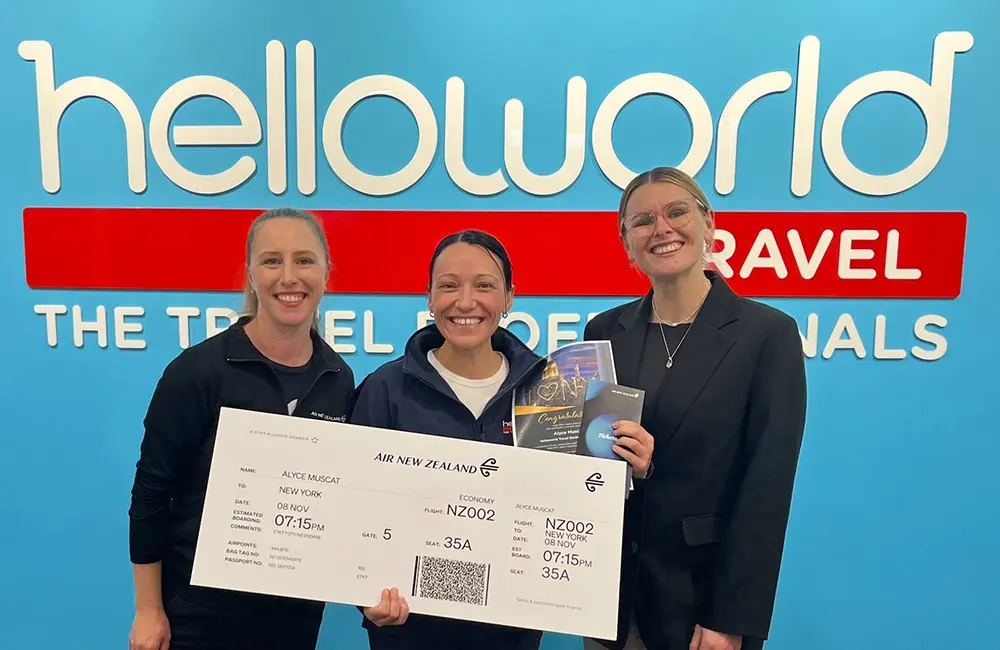 Hot dog! Helloworld agent snaps up NYC trip in Air New Zealand x Viva Holidays incentive