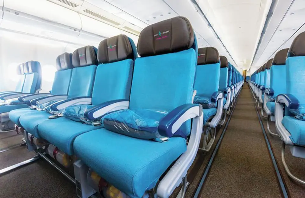 More aloha! Hawaiian Airlines ups Sydney-Honolulu flights to daily for peak summer season 2 Hawaiian Airlines Extra Comfort seats on the Airbus A330 aircraft. Image: Hawaiian Airlines