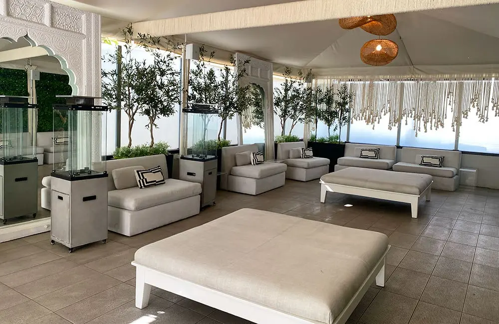 Hotel review: Relaxed luxury at The Huntley Santa Monica Beach, California, USA 13 Event space at The Huntley Santa Monica Beach. Image: Cassie Tannenberg