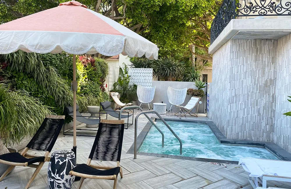 Hotel review: Relaxed luxury at The Huntley Santa Monica Beach, California, USA 12 The relaxation spa area at The Huntley Santa Monica Beach. Image: Cassie Tannenberg