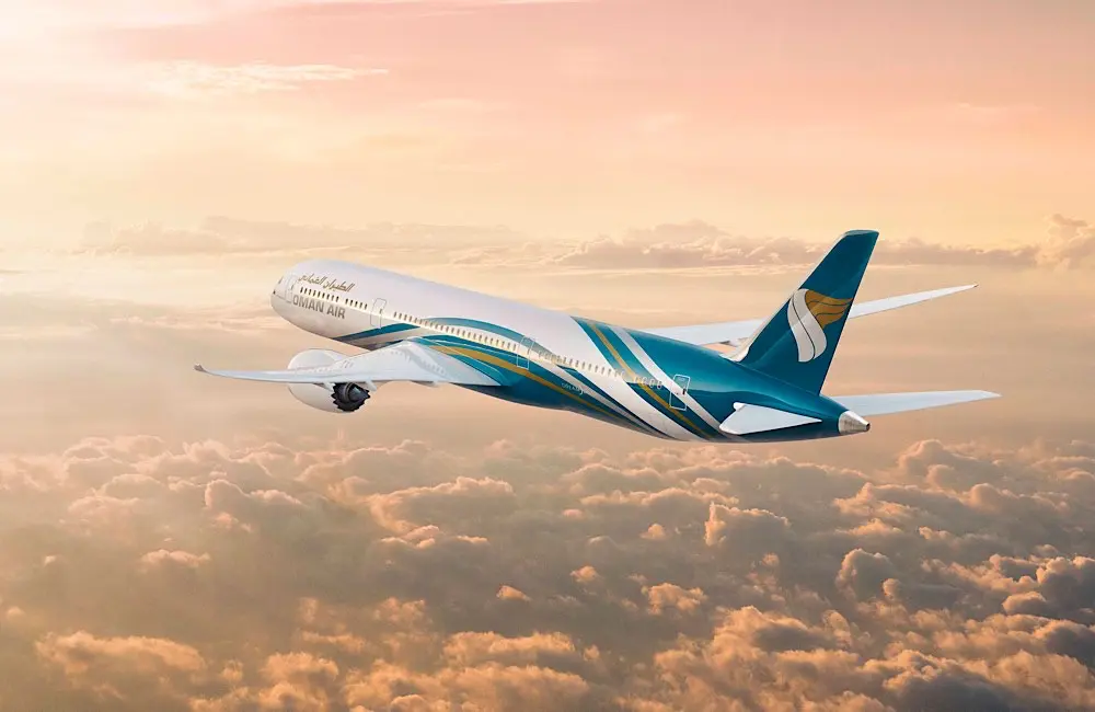Qantas has a new partner airline in the Middle East 1 Oman Air’s Boeing 787 soars above the clouds, now flying as a full member of the oneworld alliance.