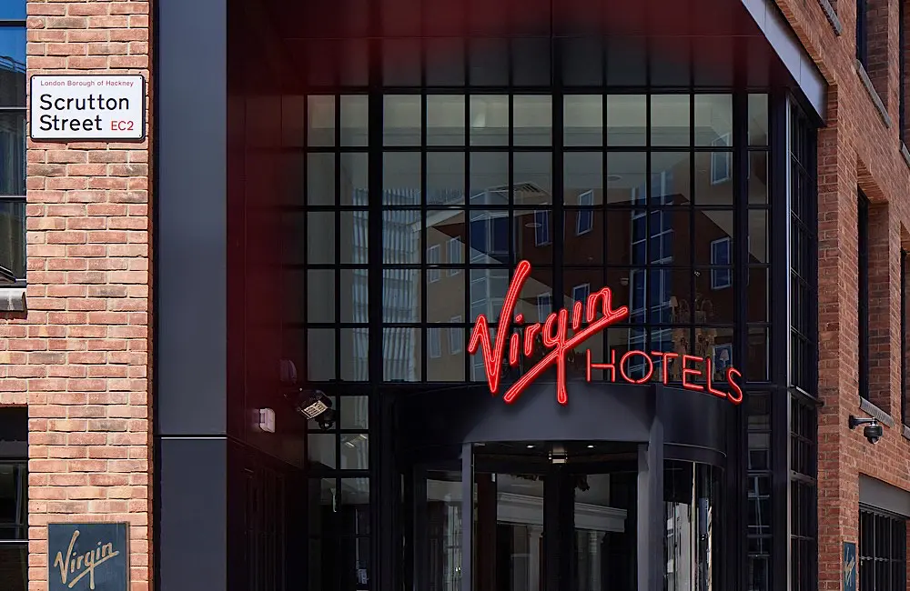HOTEL REVIEW: Inside Virgin Hotels London, where staying in feels like going out 5 Where the night begins (and often ends): Virgin Hotels London makes a bold first impression on a Shoreditch backstreet.