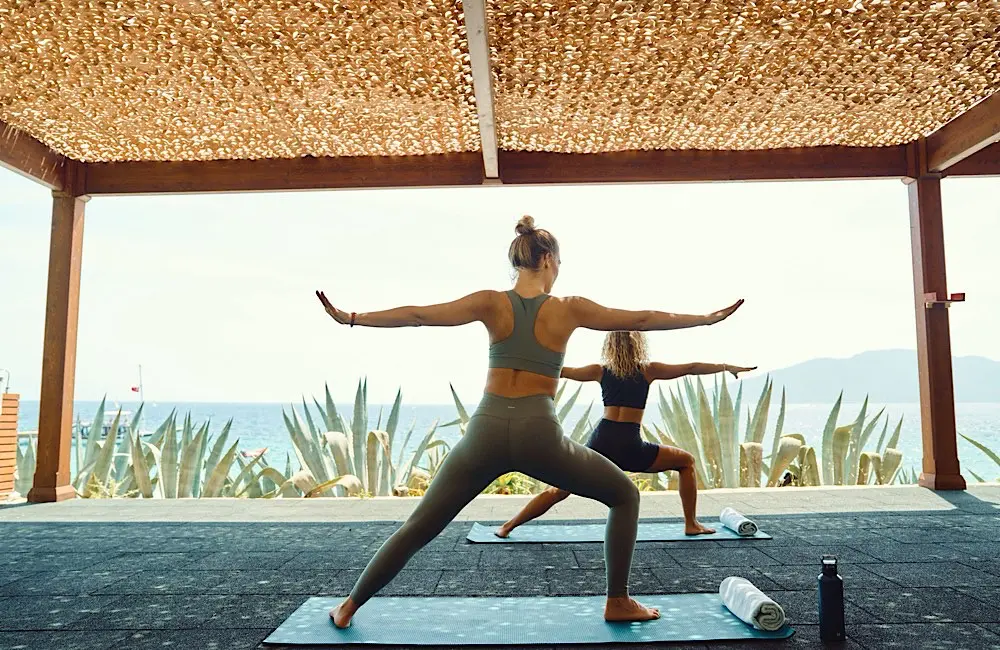 Mum's the word: Club Med targets the mental load with 'Mumcation' wellness retreat 3 Yoga and guided movement sessions are core elements of the Club Med Mumcation wellness itinerary.