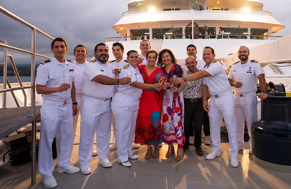 A different kind of launch: How a naming ceremony became a tribute to the Galápagos people