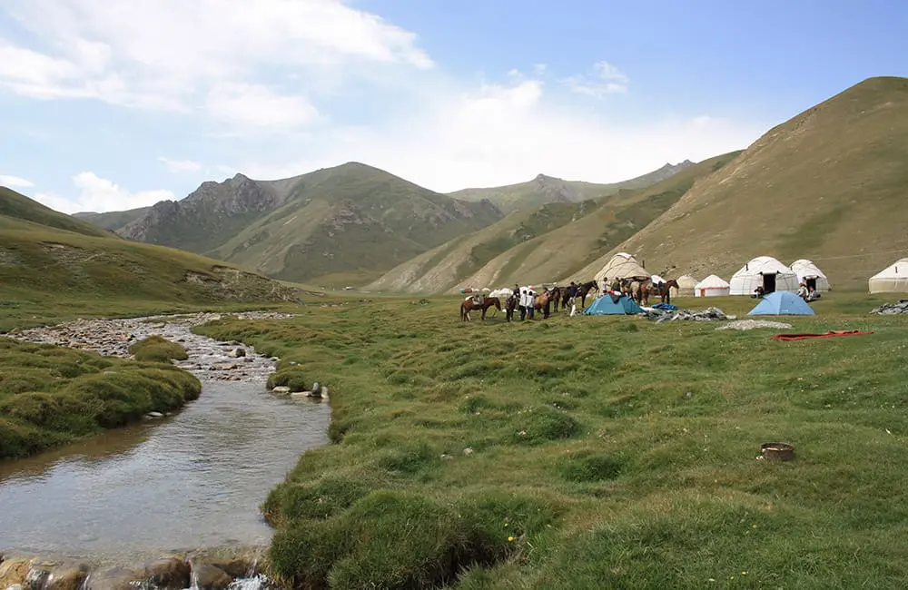 Intrepid Travel expands trip range after Aussie travellers stan this lesser-known Asian region 3 Spend a night in a yurt camp near Issyk Kul Lake in Kyrgyzstan. Image: Intrepid Travel