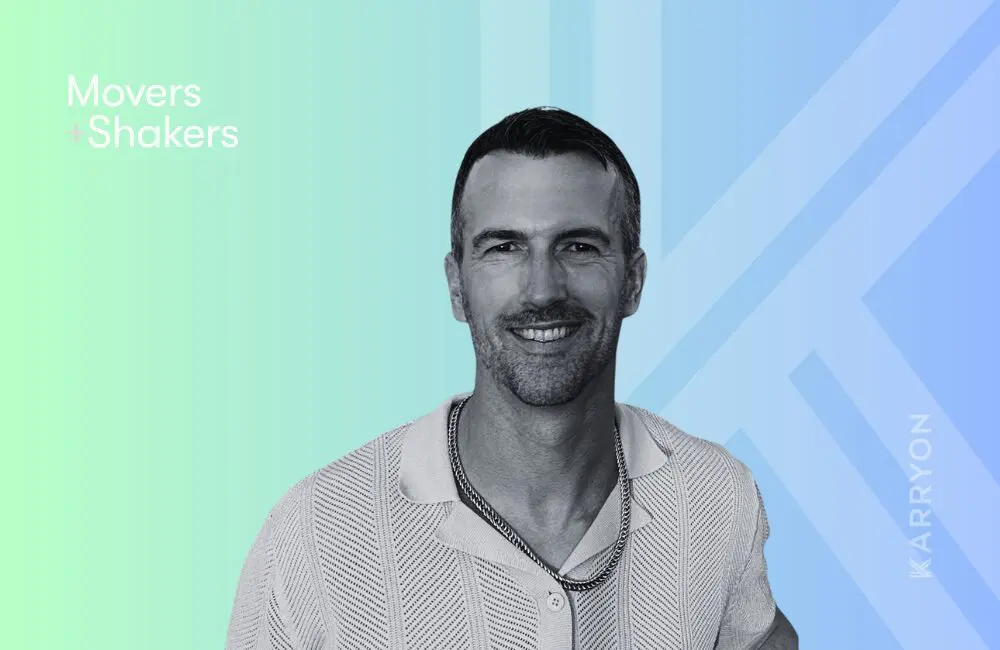 Karryon Top 10 stories of the week: Catch up on our most-wanted: Jul 18 3 Headshot of male in black and white against green and blue gradient background.