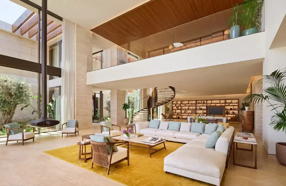 Living spaces at Bvlgari Resort & Mansions Bodrum
