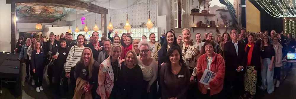 Travel buzz hits the Gold Coast: GC hosts 5-supplier travel roadshow for one night only 1 Group of the travel trade community at Miami Marketta for the Gold Coast travel roadshow.