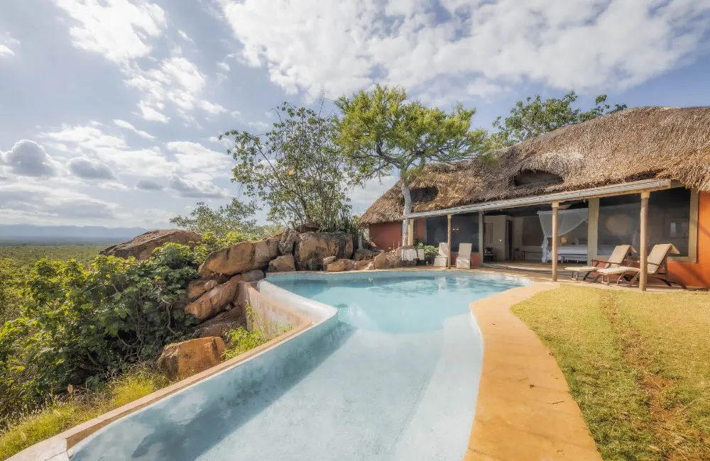 Elewana Collection revamps two luxury Kenyan safari camps 2 Private pools have been refinished with terazzo tiles