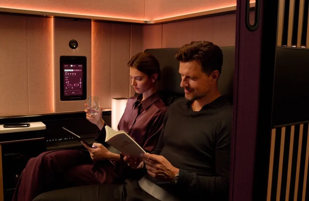 SWISS shows off new SWISS Senses first and business class cabins