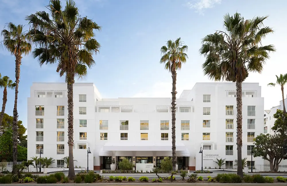 Hotel review: Coastal oasis bliss at Sandbourne Santa Monica, California, USA 1 Sandbourne Santa Monica hotel exterior. Image: Sandbourne Santa Monica