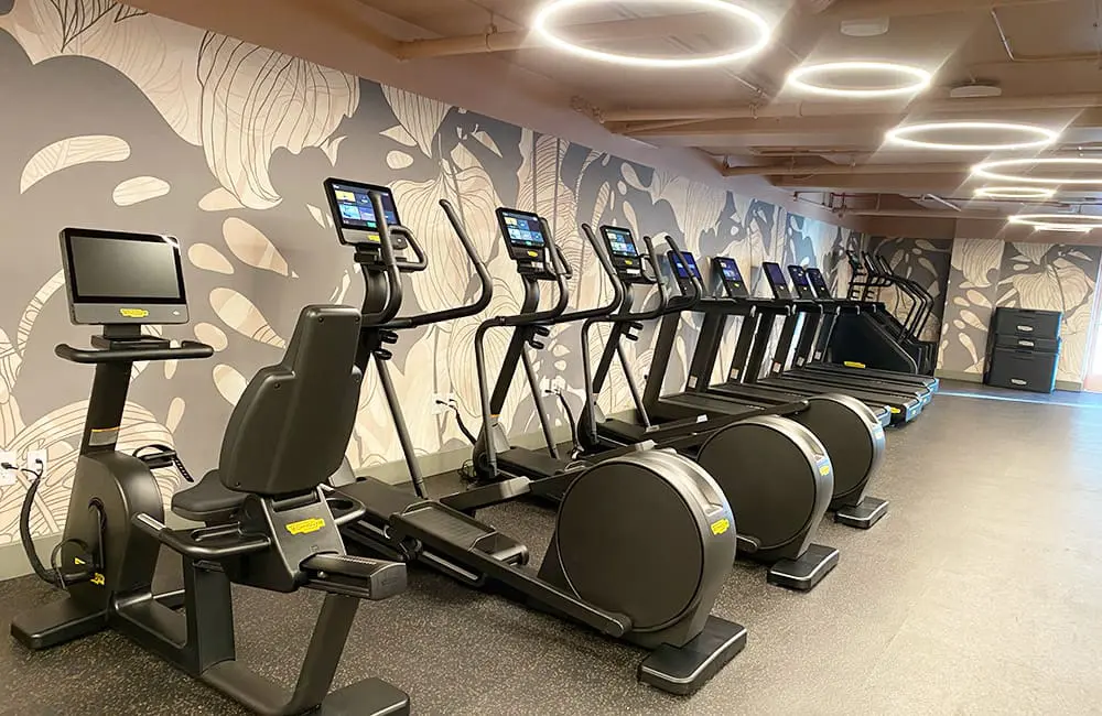 Hotel review: Coastal oasis bliss at Sandbourne Santa Monica, California, USA 12 Sandbourne Santa Monica fitness centre. Image: Cassie Tannenberg